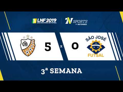 LNF2019 - Gols - 3r - ACBF 5 x 0 São José