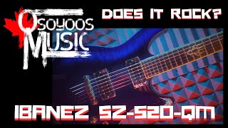 Video thumbnail for Does It Rock? Ibanez SZ520 Qm - Guitar Review by Osoyoos Music