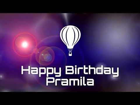 Happy Birthday Pramila, What's App status, Birthday Status