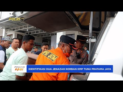 POLRESTA BANYUWANGI DAN TIM GABUNGAN UMUMKAN IDENTITAS 2 KORBAN KMP TUNU PRATAMA JAYA