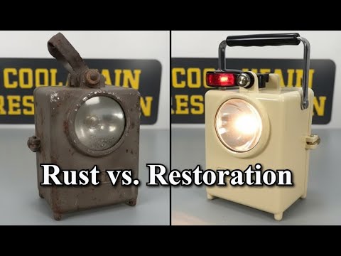 I Restored a RUSTY French Wonder Lamp (1950s - 2050 Future Concept)