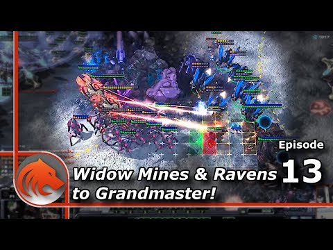 StarCraft 2: The Best Game of the Widow Mine & Raven Series!
