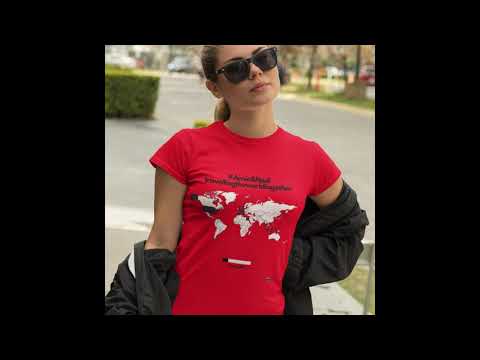 Travellaz - T-Shirt-Weltkarten-Design