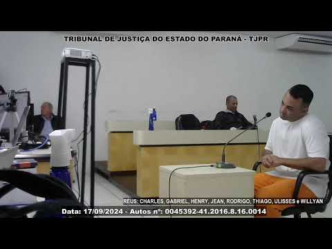 TRIBUNAL DO JÚRI DE LONDRINA/PR - 17/09/2024 - DIA 01