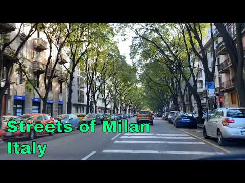 Milan City Drive, Italy 🇮🇹 | 4K