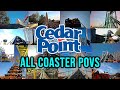 Cedar Point All Roller Coaster POV S In 4K