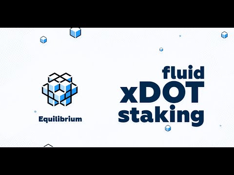 How does Equilibrium's fluid xDOT staking work?