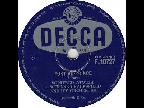 UK New Entry 1956 (76) Winifred Atwell - Port-Au-Prince