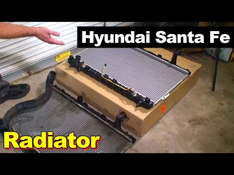 2001-2006 Hyundai Santa Fe Radiator