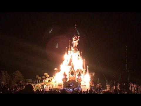 [4K] Final Show Disney Illuminations - Disneyland Paris 25th Anniversary