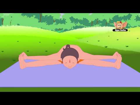Learn Yoga in Hindi - Upavista Konasana
