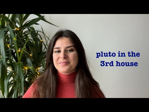 Pluto In The 3rd House: Mastering Communication