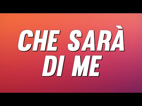 Massimo Di Cataldo - Che Sarà Di Me (Testo)