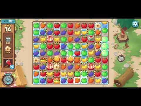 We Bare Bears Match3 Repairs Level 190 - No Boosters