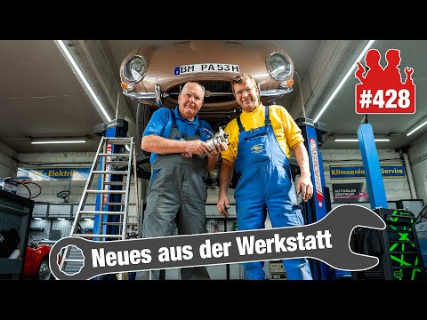 Jaguar E-Type still in hibernation! 😴😴 Holger's classic car (1963) won't start!