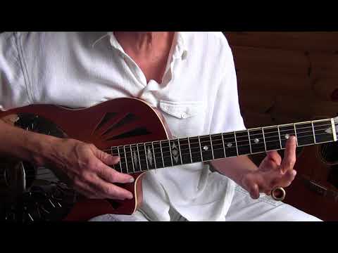 Down To The Praying Ground - Kelly Joe Phelps Slide Guitar Lesson - TAB avl