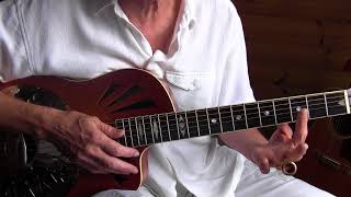 Down To The Praying Ground - Kelly Joe Phelps Slide Guitar Lesson - TAB avl
