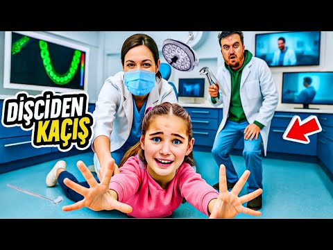 ELIF SINEM ESCAPE FROM THE DENTIST!! WE WENT TO THE DENTIST!!