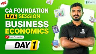 CA Foundation Business Economics | Day 1 Live Demo Class | Sep 2026 & Jan 2027 | ArivuPro