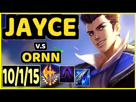 AODI (JAYCE) vs ORNN - 10/1/15 KDA TOP CHALLENGER GAMEPLAY - KR