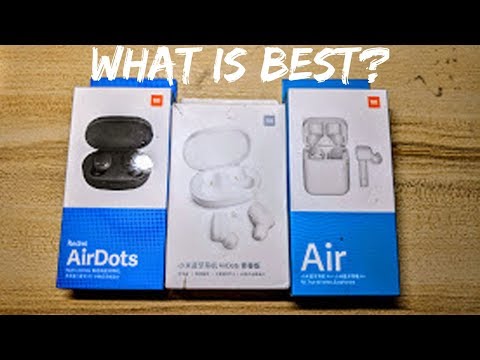 In Depth Comparison \\ Xiaomi Redmi AirDots Vs Xiaomi Mi AirDots Vs Xiaomi MI AirDots Pro