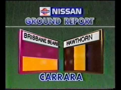 VFL Football R15 1988 - Brisbane v Hawthorn