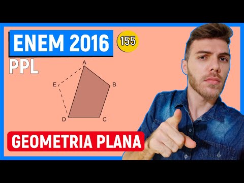 🛑155 Enem 2016 PPL - GEOMETRIA - Um gesseiro que trabalhava na reforma de uma casa lidava com