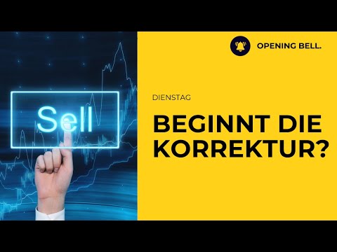 Wall Street im Korrekturmodus? Sell-the-News bei den KI-Werten.