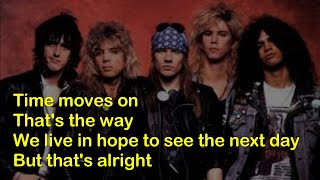 Download lagu DUST N' BONES (LYRICS) GUNS N' ROSES - USE YOUR ILLUSION mp3