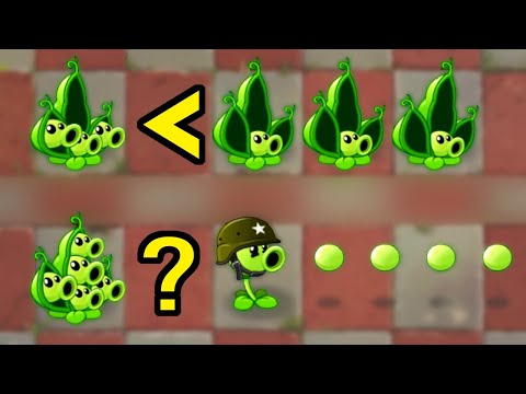 Pea Pod vs. Gatling Pea! - pvz2 Grind Thousand: a Little Big Update gameplay
