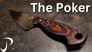 Making A Harpoon Point Hunting Knife - The Poker