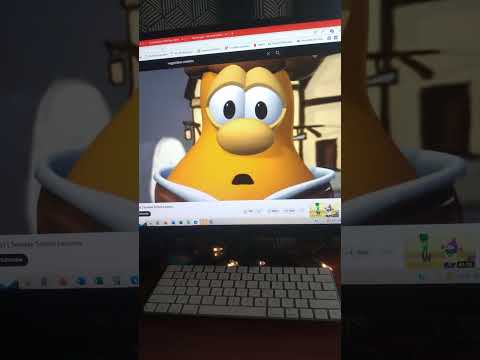 mr wolf, mr snake, mr shark, mr piranha and Ms tarantulas reaction to veggietales omelet 3