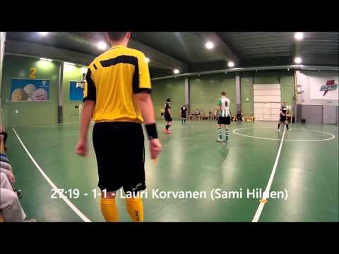 VehU FS - NoPS 2-1 (0-0) Futsal Kakkonen maalikooste 5.12.2015