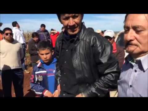 Recurren a carperos para invadir en Raúl Peña - Julio 2016