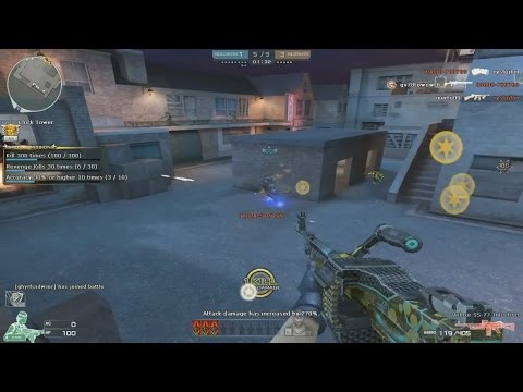 Crossfire NA Rooftops Gameplay with Vektor SS-77-Infection