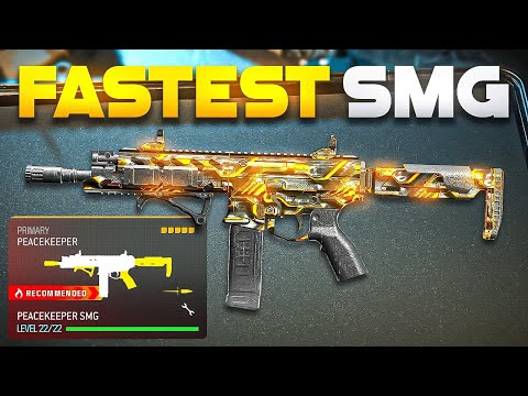 *NEW* SECRET PEACEKEEPER SMG in Warzone! (META)