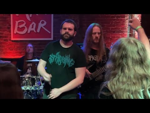 Defeated Sanity Propelled Into Sacrilege Live 3-15-22 Mag Bar Louisville KY 60fps
