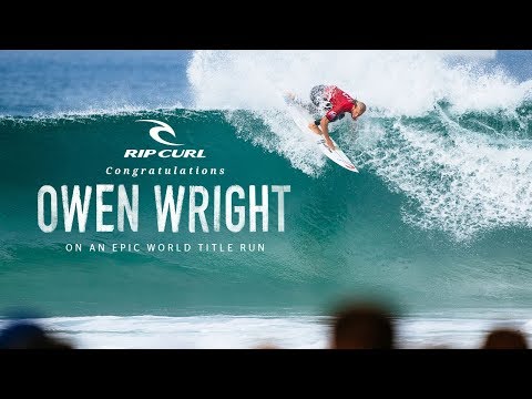 Congrats On An Epic World Title Run, Owen Wright