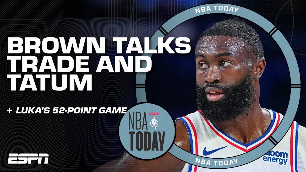 ‘You don’t have to read between the lines with Jaylen Brown’ 👀 – Tim MacMahon | NBA Today