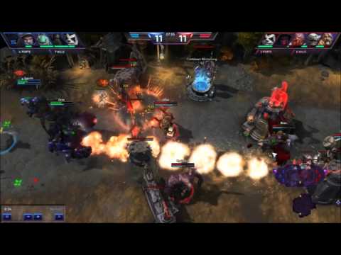 Replay Cast Heroes of the Storm - Ganging up on WhiteRa