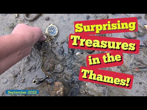 Surprising Treasures found in the River Thames?   Mudlarking with Nicola White