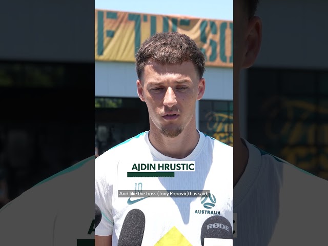 Ajdin Hrustic’s #FIFAWorldCup objective is clear 😤 #Socceroos