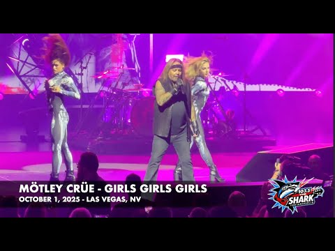 Motley Crue Rocks "Girls Girls Girls" in Las Vegas on October 1, 2025