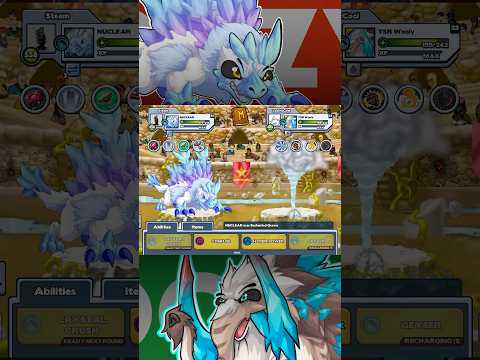 Frozy VS Woolly #miscritsreborn #miscrits #gaming