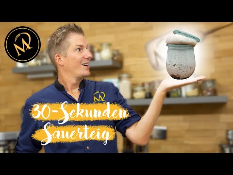 30-second sourdough - sourdough lite - quick and easy sourdough alternative to make yourself