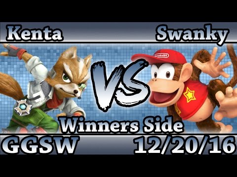 GGSW 12 - RZB|Kenta (Fox) Vs. Swanky (Diddy Kong) Smash Wii U Winners Side - Smash 4