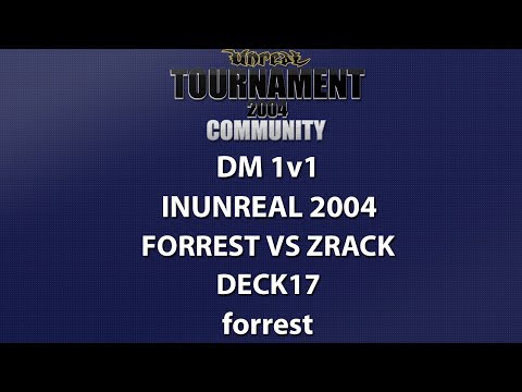 UT2004 DM 1v1 - inUnreal 2004 - forrest vs zRaCk - Deck17 - forrest