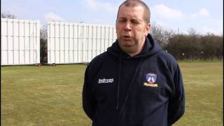 Ian Palmer Aycliffe Cricket Club April 2013