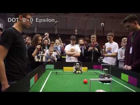 RoboCupJunior Russia Open final DOT vs Epsilon