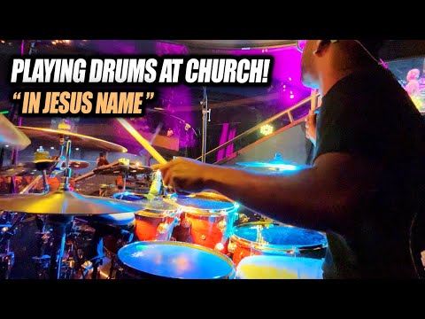In Jesus Name Live Drum Cover | Israel & New Breed | Carlin Muccular